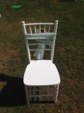 White Wood Wedding Chiavari Chairs for Events