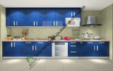 Customized Blue Kitchen Cabinet with High Quality