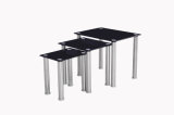 Nesting Table Glass Coffee Table Simple Design (CT096)