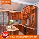 American Modern Red Solid Wood Wholesale Kitchen Furniture