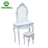 Wooden Mirror White Dressing Table Designs