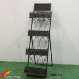 Ladder Style Industrial Metal Folding Display Shelf
