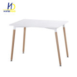 Best Selling Replica Castle Emes MDF Dining Table with Beech Wood Leg