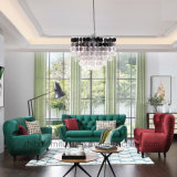 Newest Nordic Moden Design Home Furniture 123 Fabric Sofa
