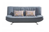 Modern Grey Fabric Folded Sofa Bed for Sale