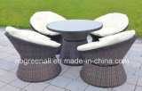Outdoor Rattan/Wicker Comfirtable Coffee Set Garden Furniture