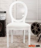 Clear Acrylic Tiffany Chiavari Dining Louis Ghost Chair