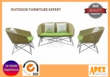 Outdoor Furniture Rattan Sofa Garden Stainless Steel Lounge New Design