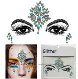 2018 Face Gem Jewels Halloween Costume Glitter Sticker for Body Art Decoration (J09)