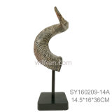 Home/Office Decoration Resin RAM Antler Statues