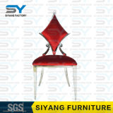 Furniture Wedding Chair Luxury Dining Chair Royal Dining Chair Red