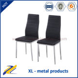 China Wholesale Modern Furniture PVC Metal Dining Chair