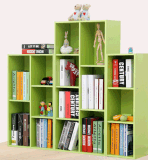 Modern Portable Colorful Book Case Bookshelf with Cheap Price