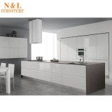 Hot Sell Modern Design Wooden Kitchen Furniture in Grey Color