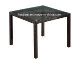 Outdoor / Garden / Patio/ Rattan& Aluminum Table HS7090dt