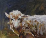 High Quality Wholesale Decorative Canvas Painting Sheep for Home Decor