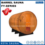 Portable Sauna Canadian Red Cedar Barrel Sauna for Garden