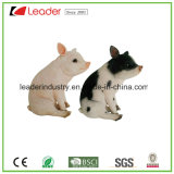 Polyresin Realistic Pretty Pig Standing Figurine for Home Decoration and Garden Ornaments
