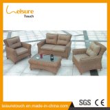 Khaki Color Outdoor Rattan Sofa Set Used Hotel Furniture