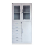 Glass Door Steel Filing Cabinet (FEC PLD-001)
