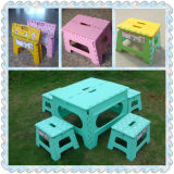 Plastic Furniture Stool Table Folded Chair with CE Standard