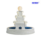 Large Home & Garden Decoration Sandstone LED Lighting Water Fountain