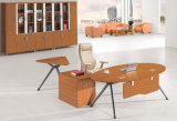 Modern Home Use Furniture Round Wooden Office Desk