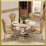 Cheap Wholesale Furniture Dining Room Table Set Round Glass for Sal