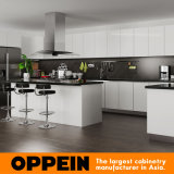 Oppein Modern PVC Finish Wooden Kitchen Cabinet (OP15-PVC06)