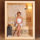 Full Front Glass Far-Infrared 2 Persons Sauna Room