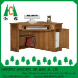 Modern Solid Wood Corner Computer Desk Design with Storage