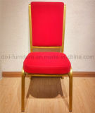 Metal Iron Banquet Restaurant Chair with Moulded Seat Sponge