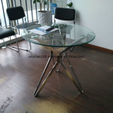 Modern Style Stainless Steel Glass Coffee Table