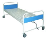 Plastic Spray Steel Hospital Medical Nursing Bed with One Crank (SLV-B4012)