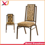 High Quality Metal Stackable Wedding Hotel Restaurant Banquet Dining Chair