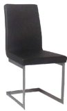 Modern Black Leather Restaurant Dining Chair (DC-060)