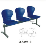 3-Seater Plastic Public Waiting Airport Chair A208-3