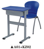 Single Classroom Desk and Chair for Furniture