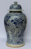 Chinese Antique Porcelain Temple Jar