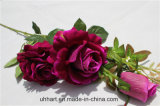 Wedding Decor High Quality Cloth Rosas Artificial Rose Flowers