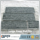 Dark Grey Stacked Slate Culture Stone for Feature Wall & Facade