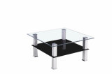 Simple Style Tempered Glass Table (CT082)