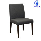 Comfy Fabric Cushion Durable Metal Frame Restaurant Chair for Sale