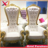 Best Sell High Back Wedding King and Queen Throne Chair for Hotel Restaurant