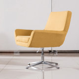 Molding Foam Fabric Type Leisure Chair with Swive Base