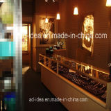 High Quality Jewelry Display Cabinet/LED Light Platfond Jewelry Showroom Cabinets