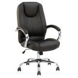 Medium Back Executive Furniture Manager Office Revolving Leather Chair (FS-EX030)