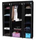 Modern Simple Wardrobe Household Fabric Folding Cloth Ward Storage Assembly King Size Reinforcement Combination Simple Wardrobe (FW-36H)
