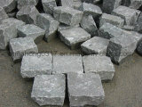 Black Granite/Basalt Pavers/Cubic/Cube/Cobbles/Pebbles/ Natural Split
