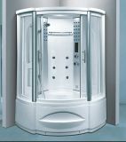 1230mm Sector Steam Sauna with Jacuzzi and Shower (AT-G8208F)